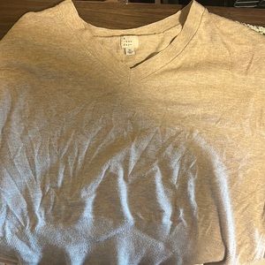 Cropped long sleeved shirt!!
